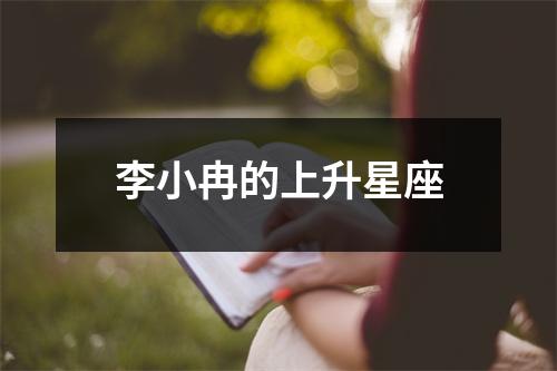 李小冉的上升星座