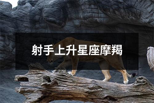射手上升星座摩羯