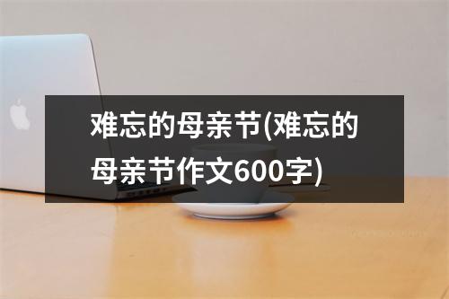 难忘的母亲节(难忘的母亲节作文600字)