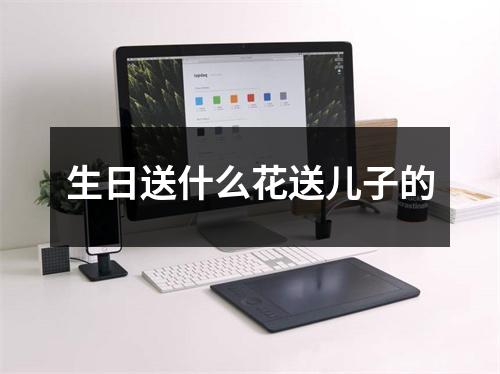 生日送什么花送儿子的