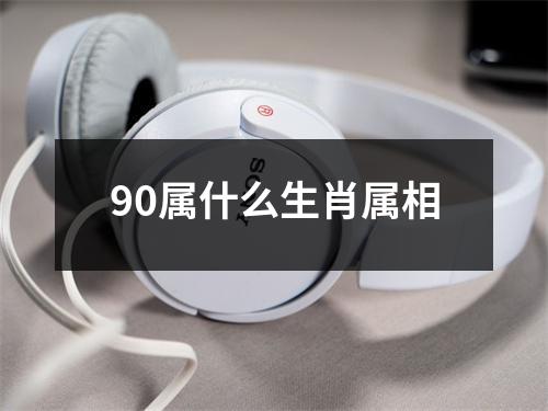 90属什么生肖属相