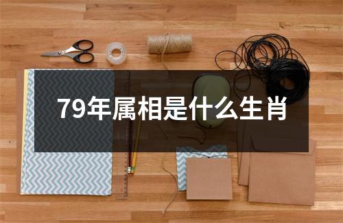 79年属相是什么生肖