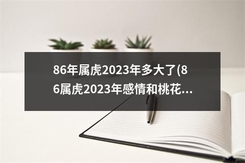 86年属虎2023年多大了(86属虎2023年感情和桃花运)