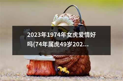2023年1974年女虎爱情好吗(74年属虎49岁2023劫难)