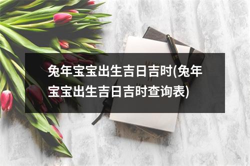兔年宝宝出生吉日吉时(兔年宝宝出生吉日吉时查询表)