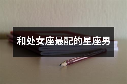 和处女座配的星座男