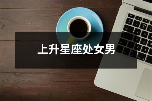 上升星座处女男