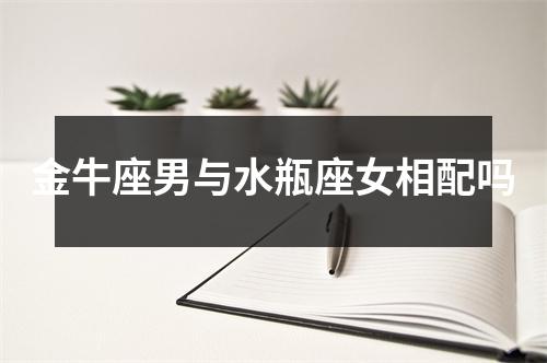 金牛座男与水瓶座女相配吗