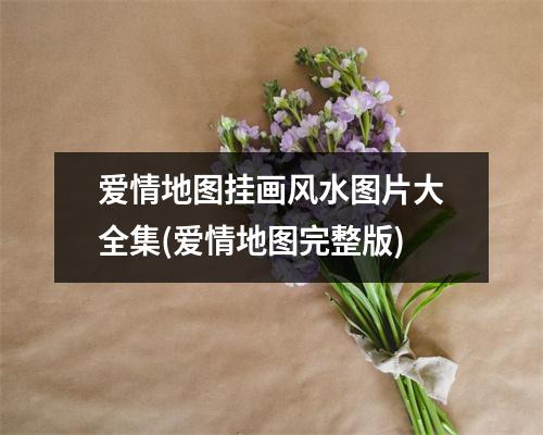 爱情地图挂画风水图片大全集(爱情地图完整版)