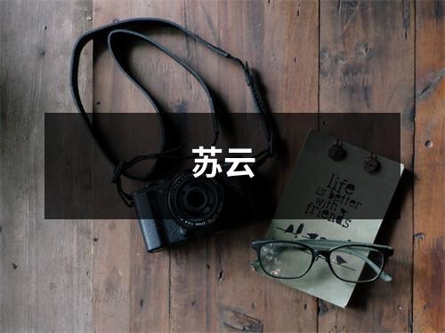 苏云