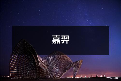 嘉羿