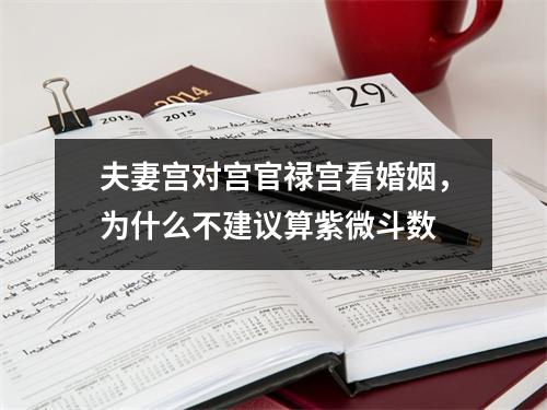 夫妻宫对宫官禄宫看婚姻，为什么不建议算紫微斗数