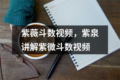 紫薇斗数，紫泉讲解紫微斗数