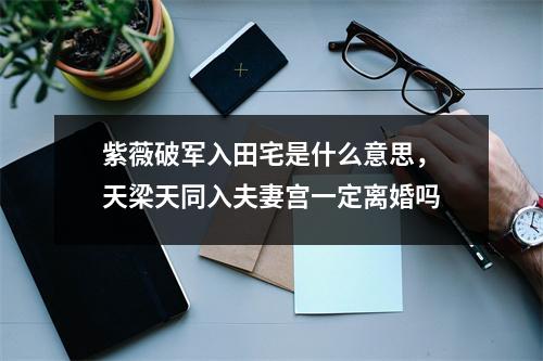 紫薇破军入田宅是什么意思，天梁天同入夫妻宫一定离婚吗