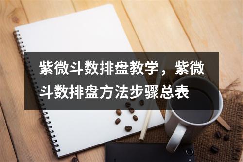 紫微斗数排盘教学，紫微斗数排盘方法步骤总表