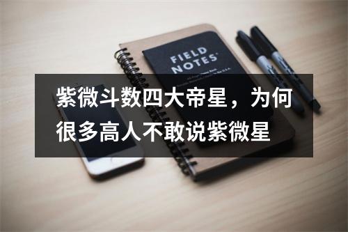 紫微斗数四大帝星，为何很多高人不敢说紫微星