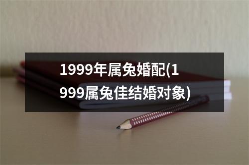1999年属兔婚配(1999属兔佳结婚对象)